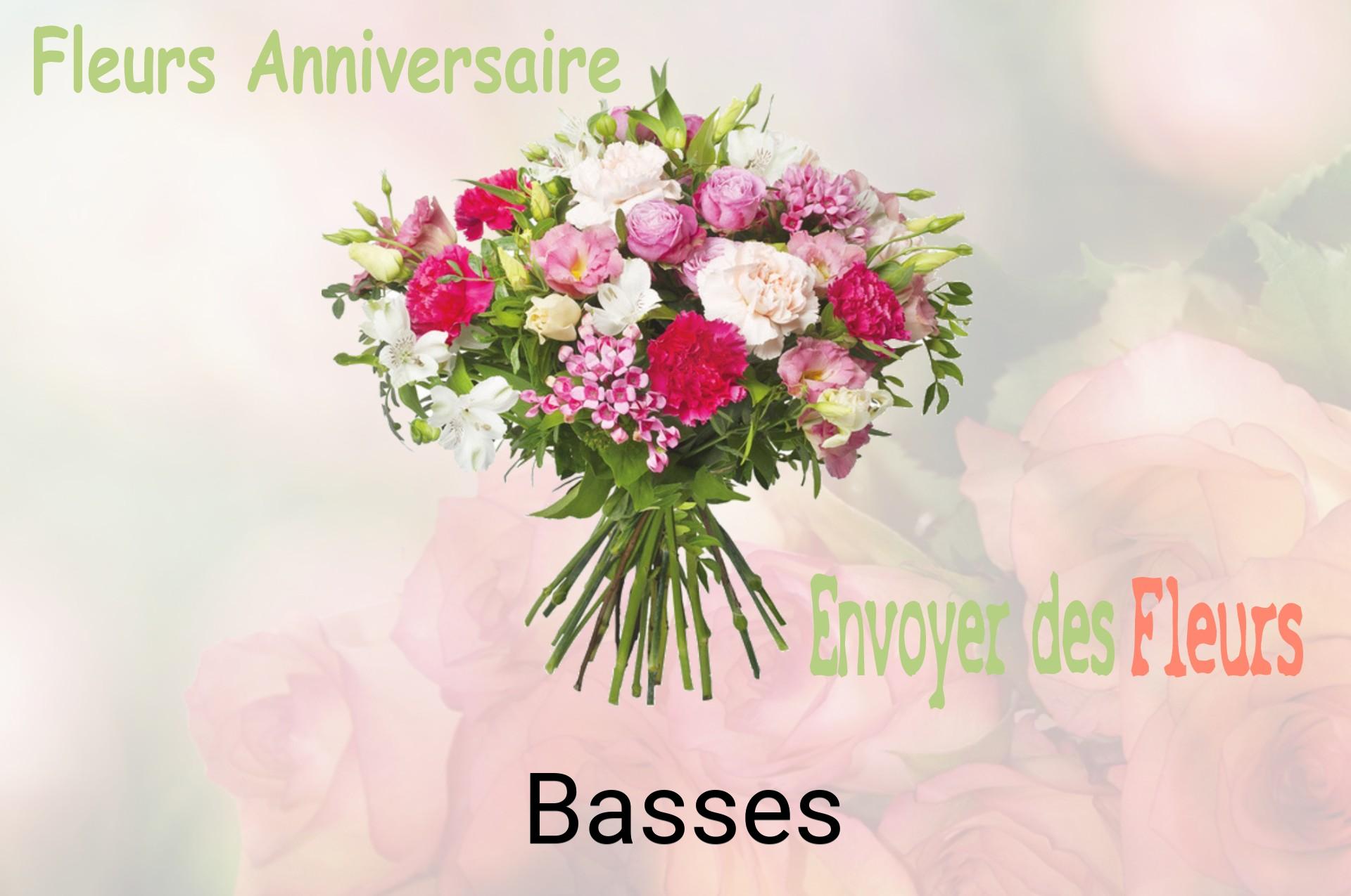 Bouquet de fleurs d’anniversaire livré à Basses