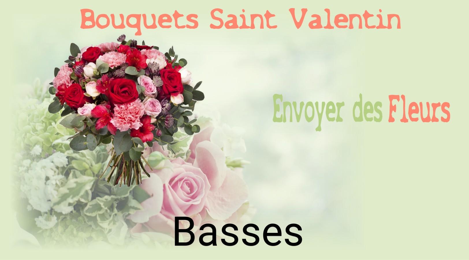 Roses de Saint-Valentin livrées à Basses